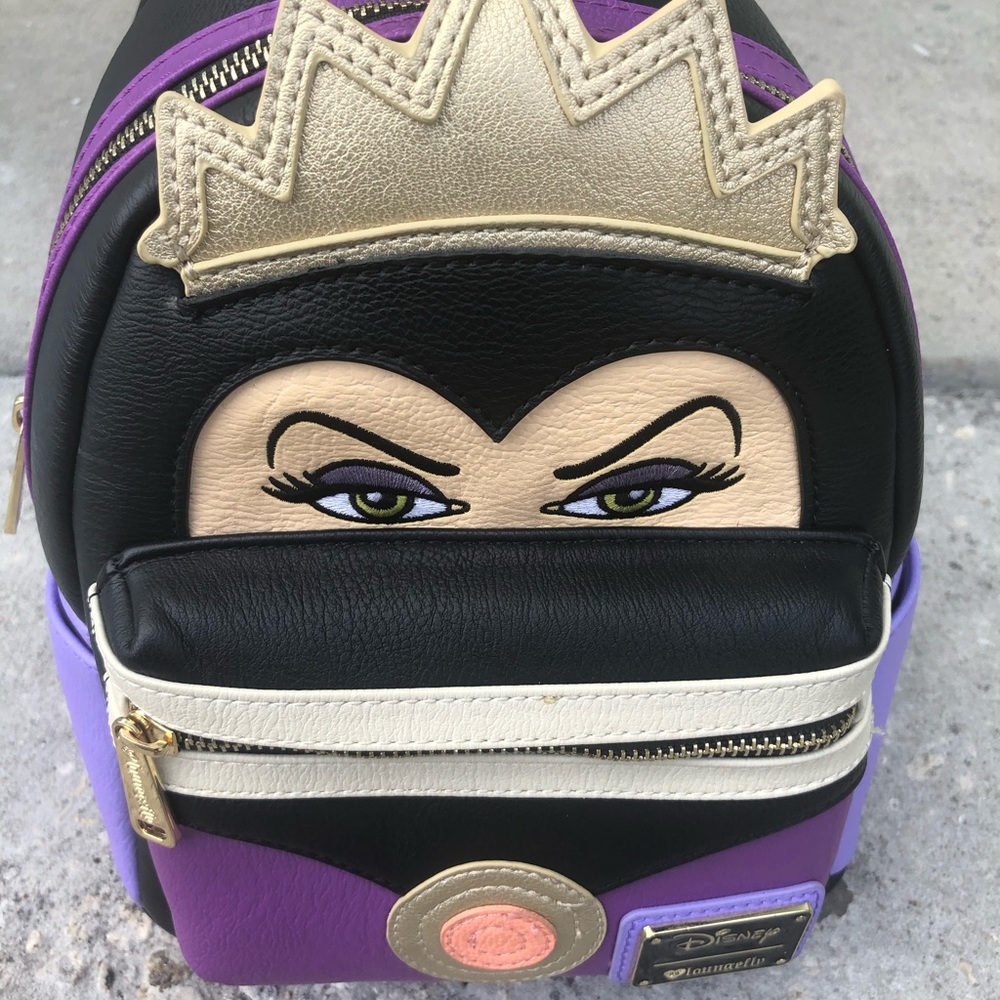 New Disney Evil Queen Loungefly Mini Backpack